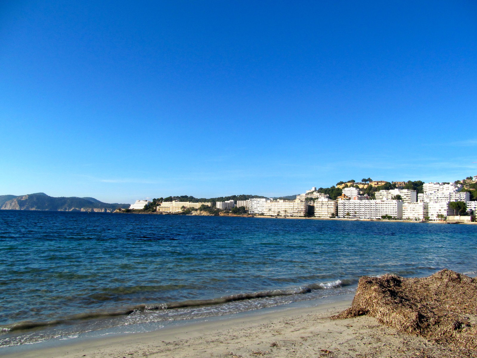 Our Neighborhood Tourist Beach in Majorca, Spain